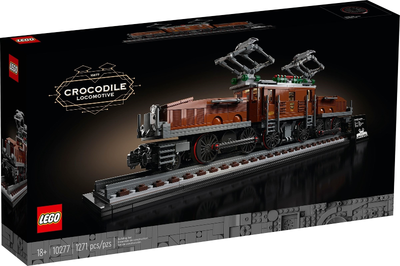LEGO Signature - 10277 - Locomotive Crocodile - USAGÉ / USAGÉ