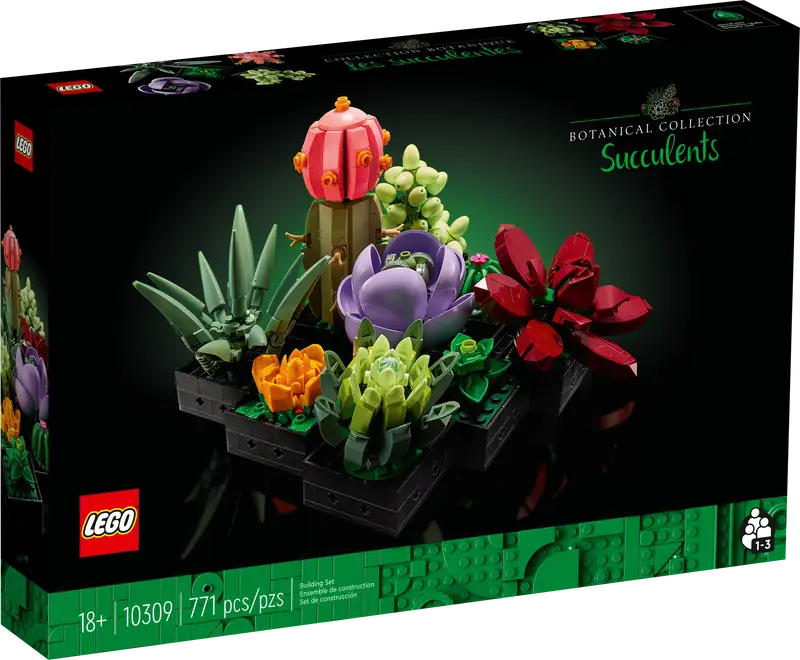LEGO Botanical Collection - 10309 - Plantes succulentes - USAGÉ / USED