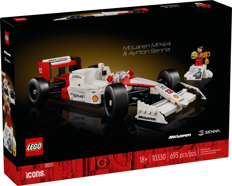 LEGO - Icônes - 10330 - McLaren MP4/4 et Ayrton Senna