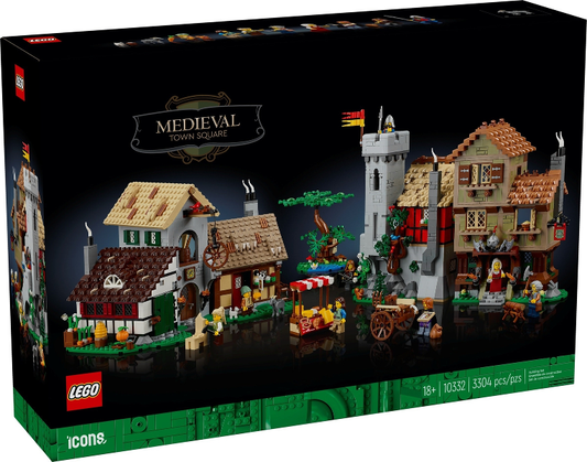 LEGO Icons - 10332 - Place de la ville médiévale
