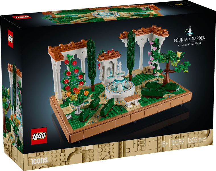 LEGO Icons - 10359 - Jardin de la fontaine