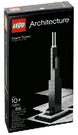 LEGO Architecture - 21000 - Tour Sears - USAGÉ/USED