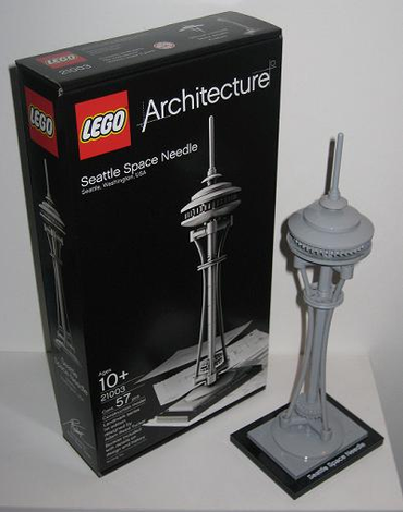 LEGO Architecture - 21003 - Seattle Space Needle - USAGÉ/USED