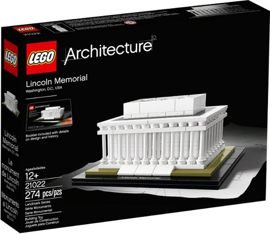 LEGO Architecture - 21022 - Lincoln Memorial - USAGÉ/USED