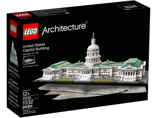 LEGO - Architecture - 21030 - Capitole des États-Unis - USAGÉ / USED