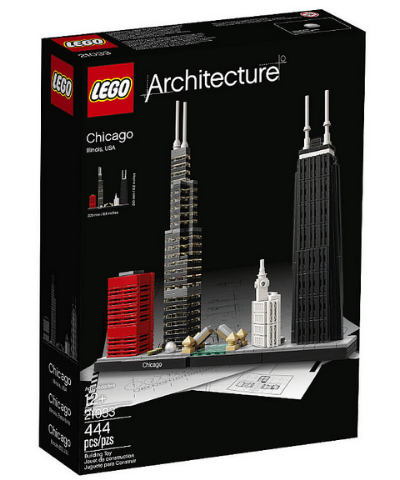 LEGO Architecture - 21033 - Chicago - USAGÉ/USED