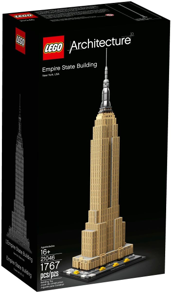 LEGO Architecture - 21046 - Empire State Building - USAGÉ/USED