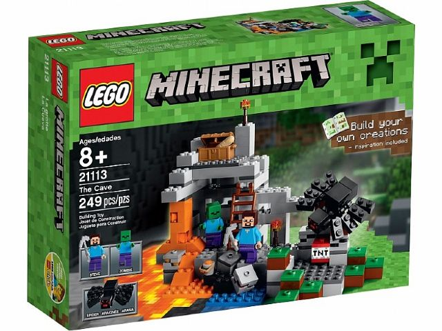 LEGO Minecraft - 21113 - The Cave - USAGÉ / USED