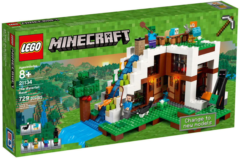 LEGO Minecraft - 21134 - La base de la cascade - USAGÉ / USED