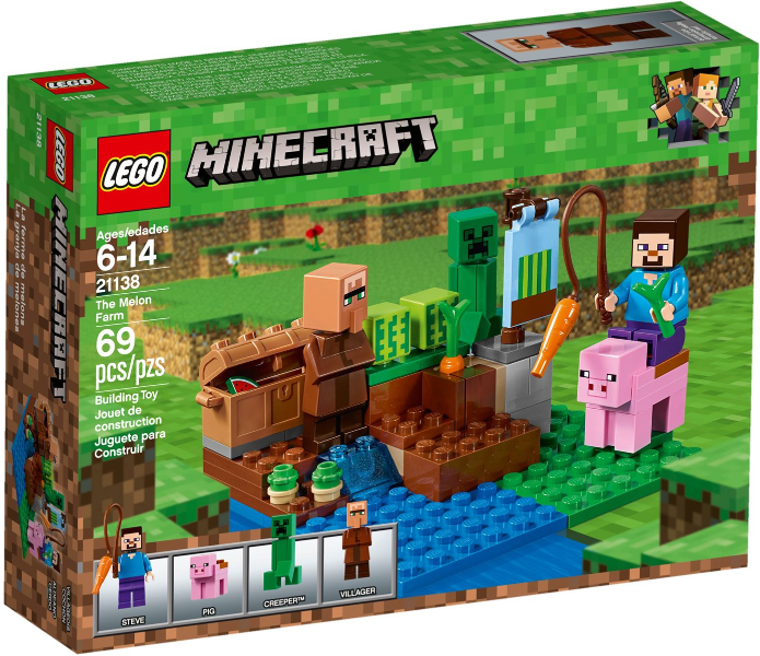 LEGO Minecraft - 21138 - La ferme de melons - USAGÉ / USED
