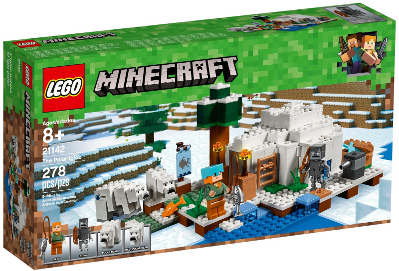 LEGO Minecraft - 21142 - The Polar Igloo - USAGÉ / USED