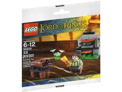 LEGO Lord of the Rings - 30210 - Frodo with Cooking Corner POLYBAG TEMPLATE