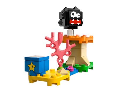 LEGO Super Mario - 30389 - Plateforme Fuzzy & Champignon - POLYBAG