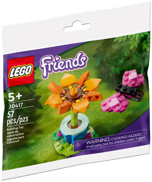 LEGO Friends - 30417 - POLYBAG Fleur et Papillon du Jardin