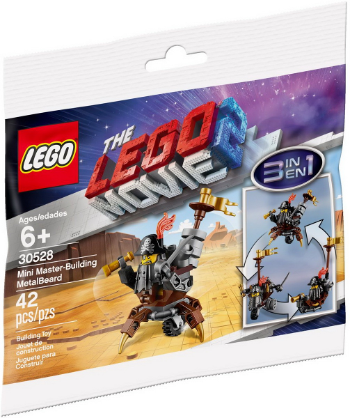 LEGO The Lego Movie 2 - 30528 - Mini Master-Building MetalBeard POLYBAG