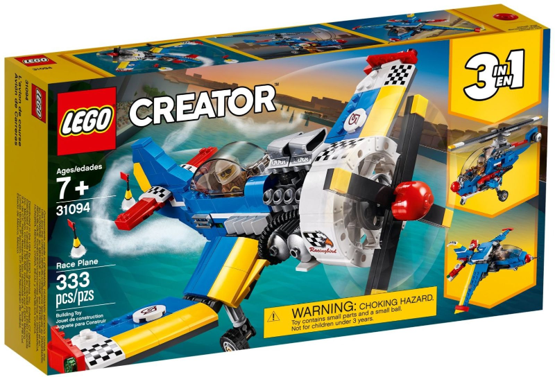 LEGO - Créateur - Avion de course - USAGÉ / USED