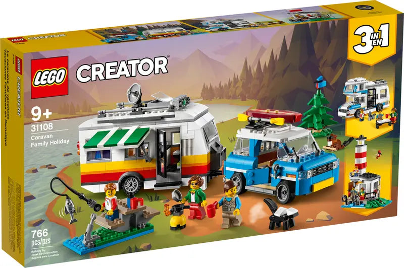 LEGO Creator - 31108 - Les vacances en famille en caravane
