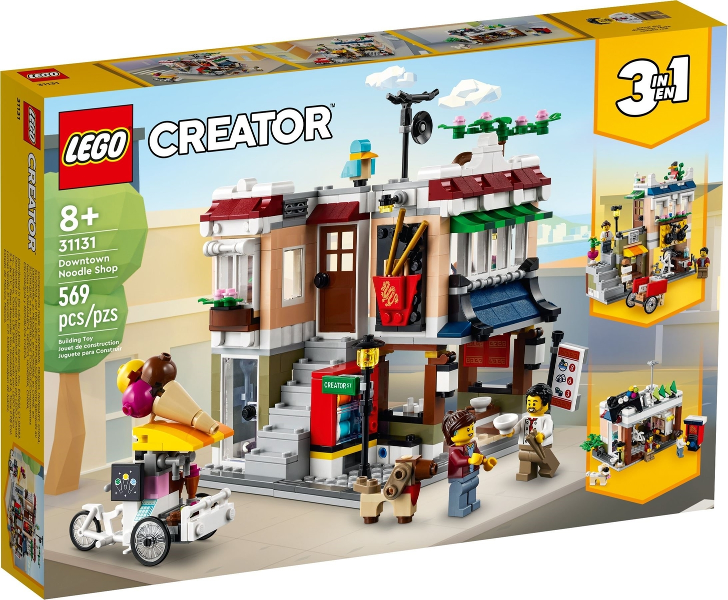 LEGO Creator - 31131 - Downtown Noodle Shop - USAGÉ / USED