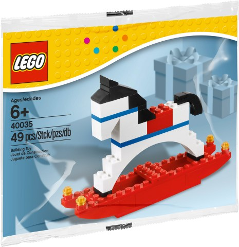 LEGO Promo - 40035 - Cheval à bascule - POLYBAG