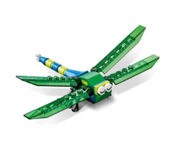 LEGO Promo - n40244 - Ensemble de construction mensuel de mini modèles - 06 juin 2017, POLYBAG Libellule