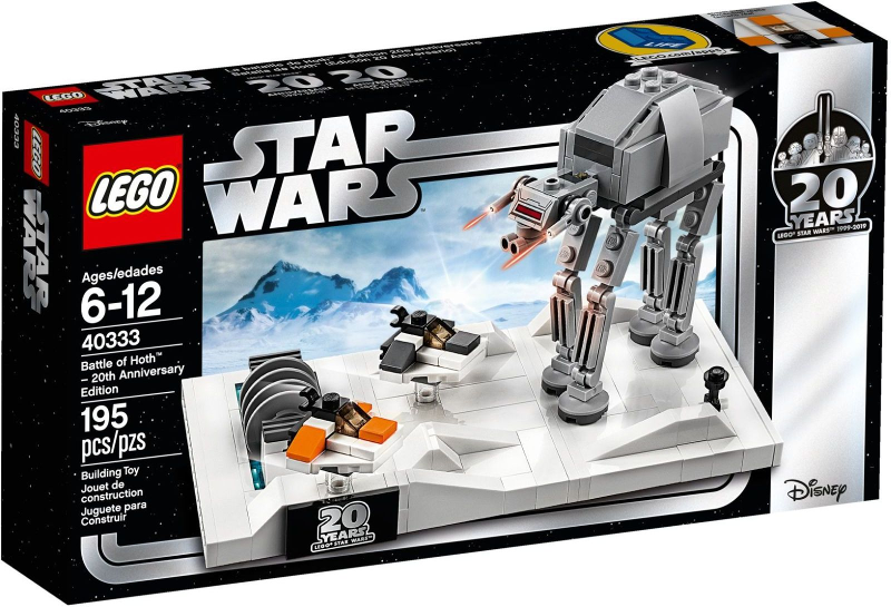 LEGO - Star Wars - 40333 - La Bataille de Hoth - Édition 20e anniversaire