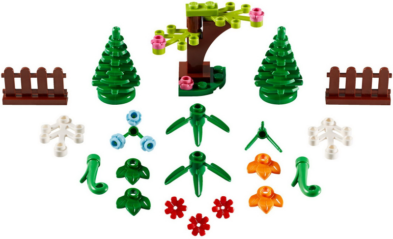 LEGO Xtra - 40376 - Botanical Accessories POLYBAG