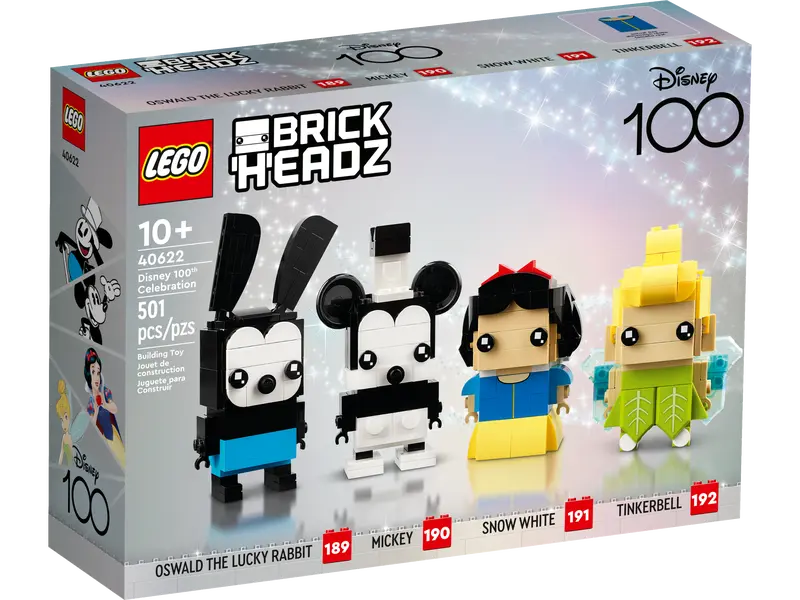 LEGO Disney Brickheadz - 40622 - Disney 100th Celebration
