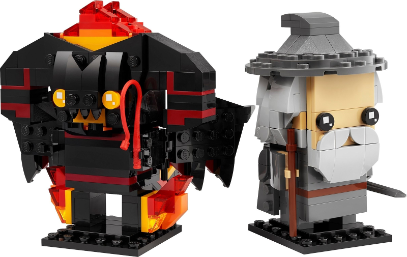 LEGO Brickheadz - 40631 - Gandalf the Grey & Balrog