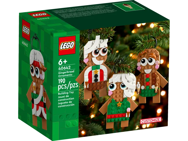 LEGO - Holiday - 40642 - Ornements en pain d'épices