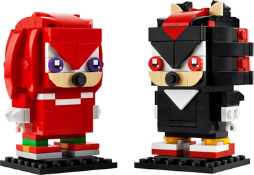 LEGO - Brickheadz - 40672 - Sonic the Hedgehog: Knuckles & Shadow