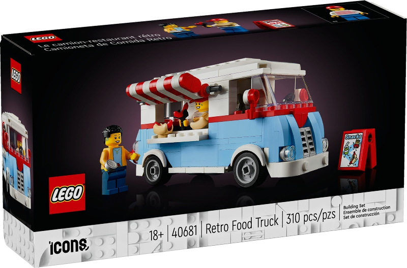 LEGO ICONS Promo GWP - 40681 - Camion de restauration rétro
