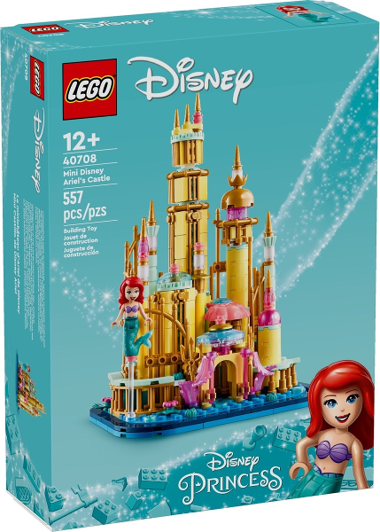 LEGO - Disney - 40708 - Mini Château d'Ariel Disney