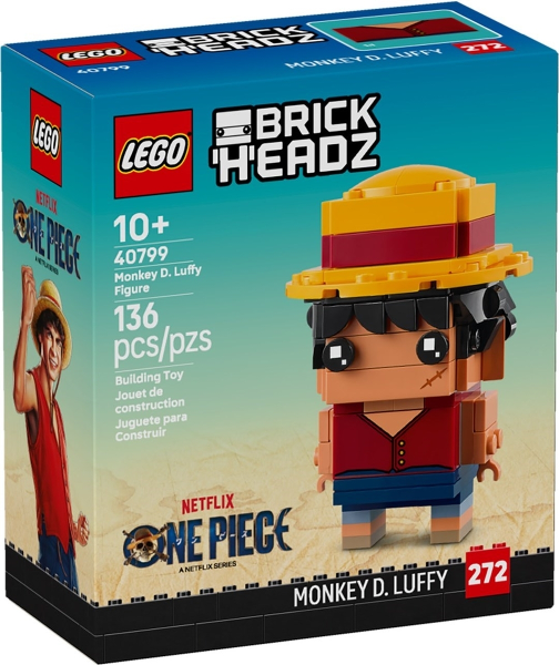 LEGO Brickheadz - 40799 - Monkey D. Luffy One Piece