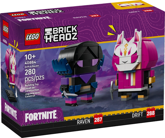 LEGo Brickheadz - 40884 - Drift & Raven