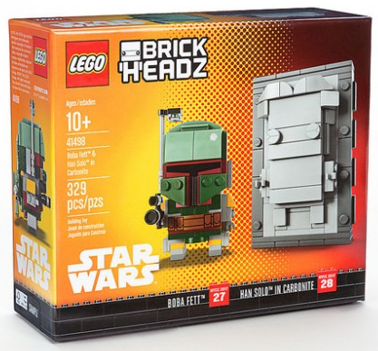 LEGO Star Wars - 41498 - Boba Fett et Han Solo en Carbonite - Édition exclusive signée New York Comic-Con 2017 - USAGÉ/USED