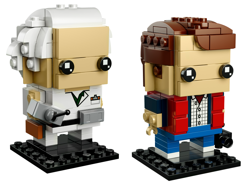 LEGO BrickHeadz - 41611 - Marty McFly & Doc Brown