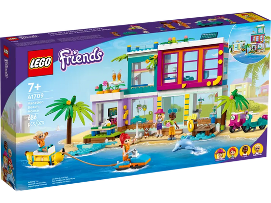 LEGO Friends - 41709 - Vacation Beach House - BOITE ENDOMMAGÉE