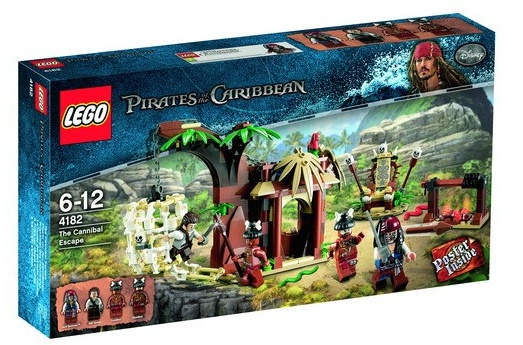LEGO - Pirates des Caraïbes - 4182 - L'évasion du cannibale - USAGÉ / USED