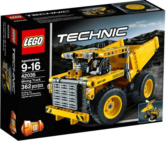LEGO - Technic - 42035 - Camion minier - USAGÉ / USED
