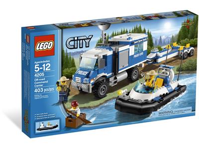Lego City 7726 - Camion des garde-côtes avec hors-bord