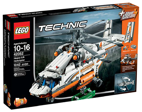 LEGO - Technic - 42052 - Hélicoptère de transport lourd - USAGÉ / USED