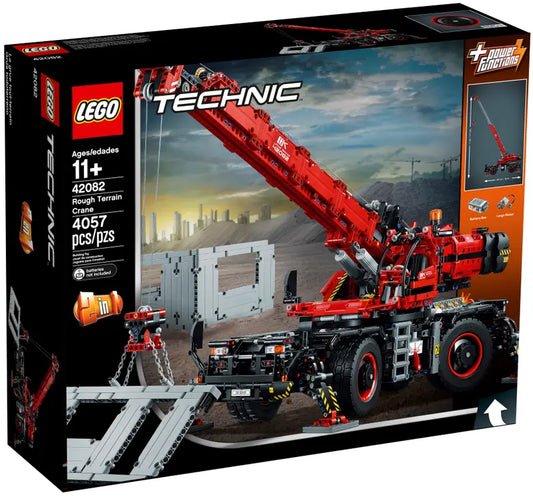 LEGO Technic - 42082 - Rough Terrain Crane - USAGÉ/USED