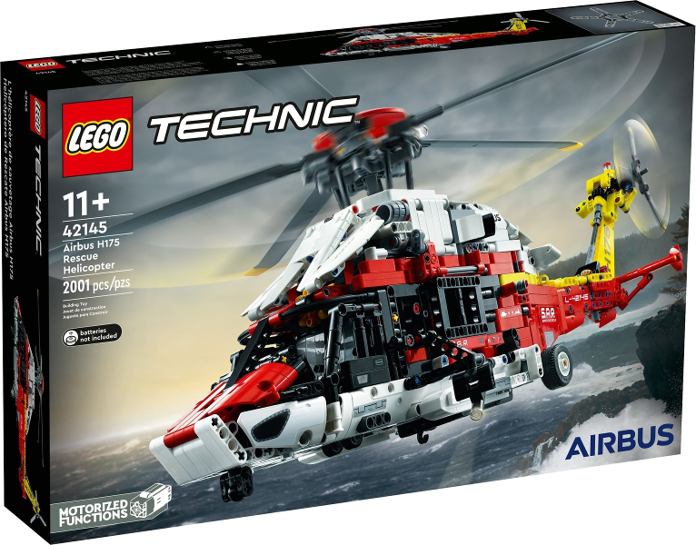 LEGO - Technic - 42145 - Hélicoptère de sauvetage Airbus H175 - USAGÉ / USED