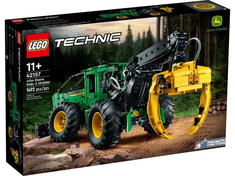 LEGO Technic - 42157 - Débusqueur John Deere 948L-II