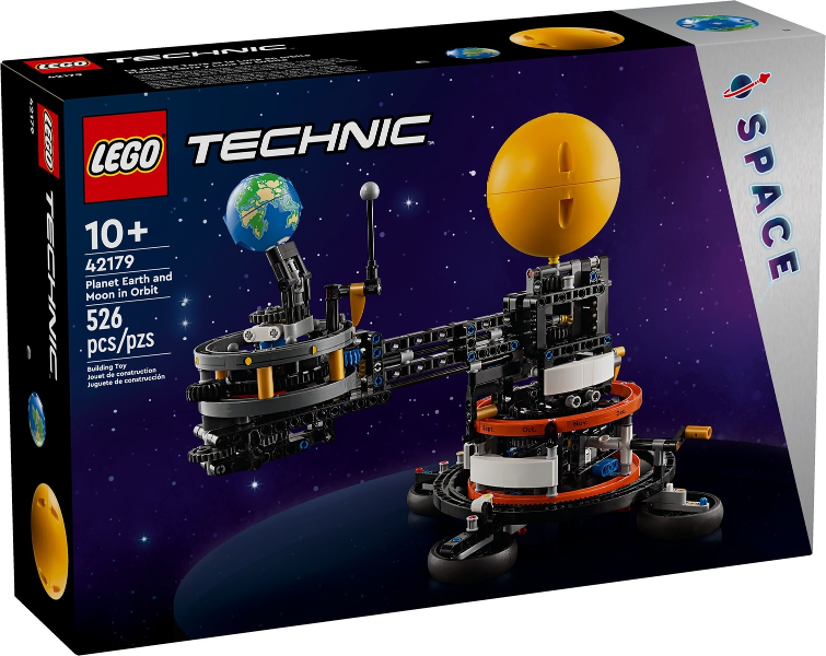 LEGO Technic - 42179 - Planète Terre et Lune en orbite