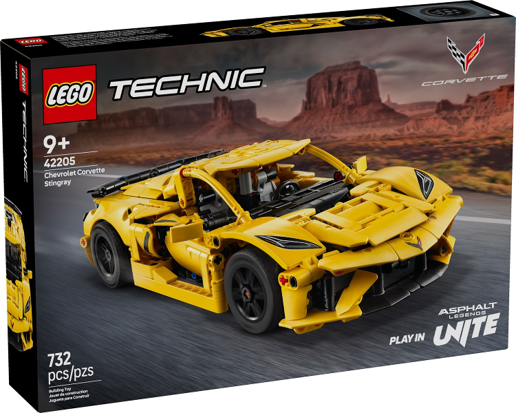 LEGO Technic - 42205 - Chevrolet Corvette Stingray
