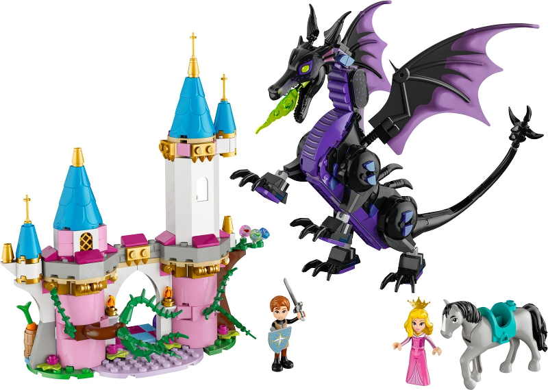 LEGO Disney - 43240 - Maleficent's Dragon Form and Aurora's Castle