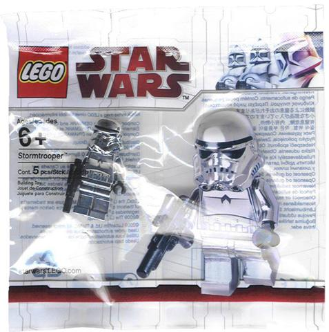 LEGO Star Wars - 2853590 - Stormtrooper chromé - POLYBAG