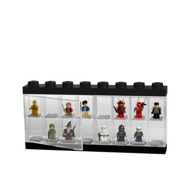 Produits sous licence LEGO - 5005375 - Vitrine pour minifigurines (noir)