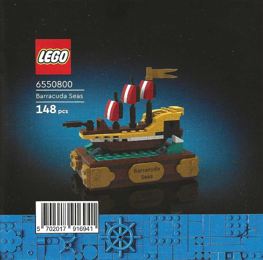 LEGO Promo - 6550801 - 5009044 - Barracuda Seas